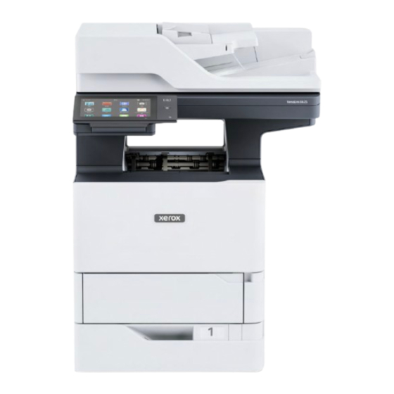 Xerox VersaLink B625 Guia Del Usuario