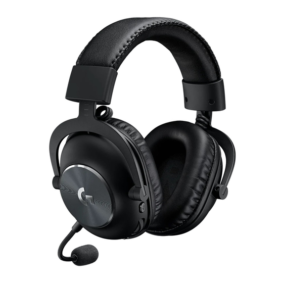 Logitech PRO X Manual Del Usuario