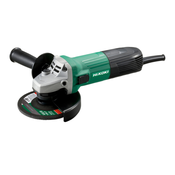 Hitachi G 10SS2 Instrucciones De Manejo