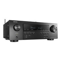 Denon AVR-S740H Manual Del Usuario