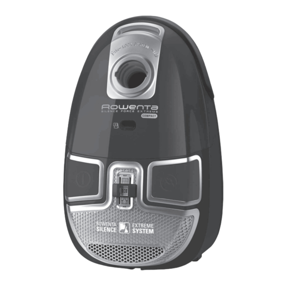 Rowenta SILENCE FORCE EXTREME COMPACT RO5645 Manual Del Usuario