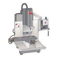 Haas Toolroom Mill Manual Del Usuario