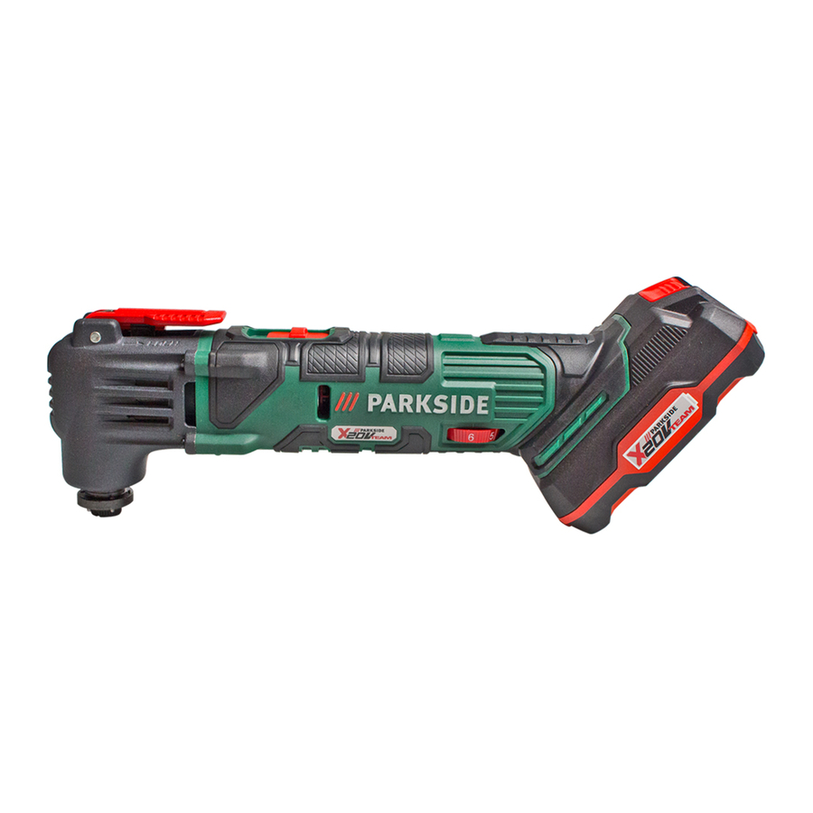 Parkside PAMFW 20-Li A1 Traducción Del Manual De Instrucciones Original