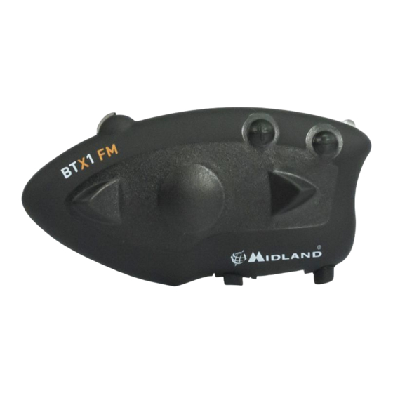 Midland BTX1 FM Manual De Instrucciones