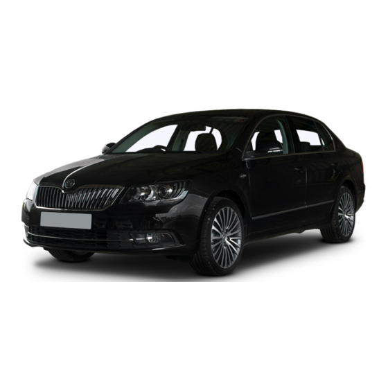 Skoda Superb 2015 Manual De Instrucciones