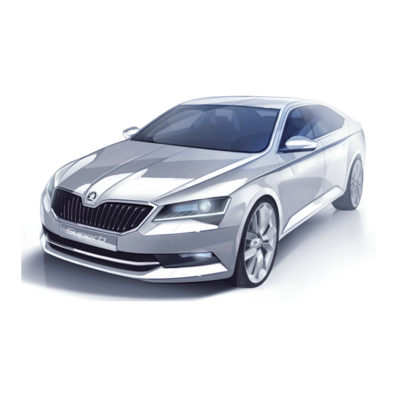 Skoda Superb 2015 Manual De Instrucciones