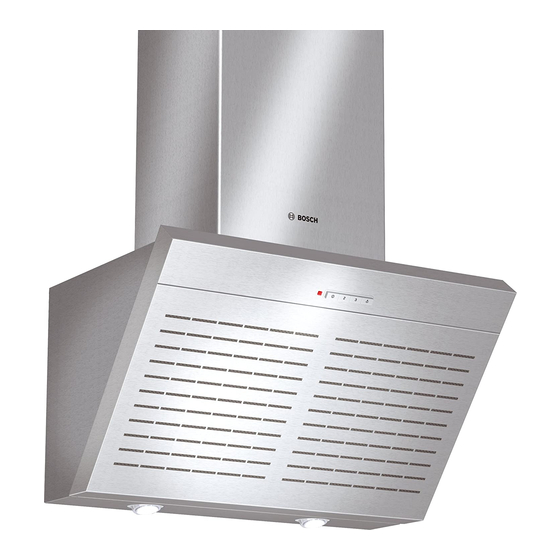 Bosch DWK063650 Instrucciones De Uso Y De Montaje