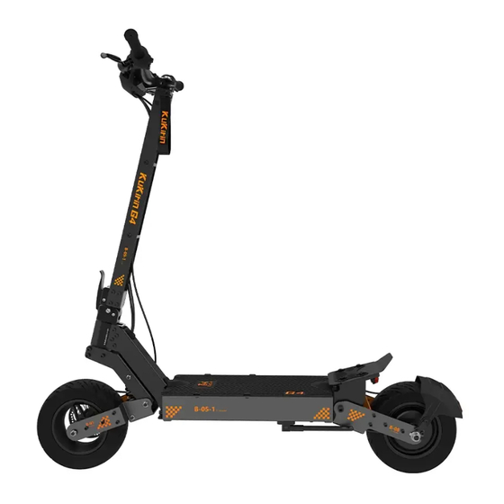 Kukirin G4 Manual De Instrucciones