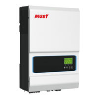 must-solar INVERSORES PV1800 VHM Manual De Usuario