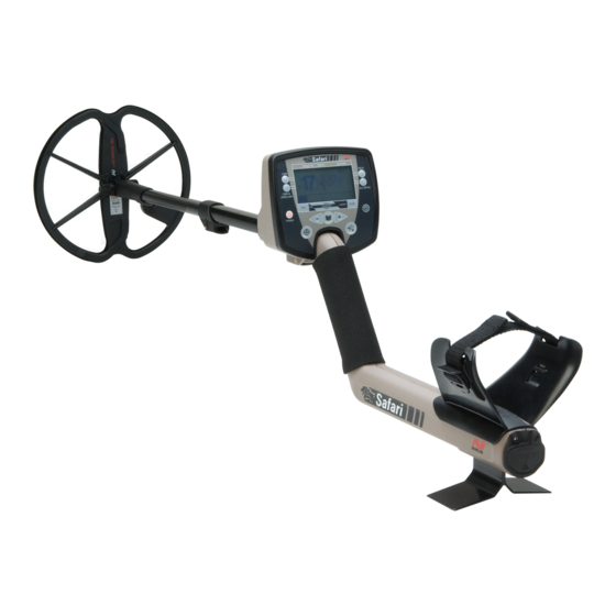 Minelab Safari Manual De Instrucciones