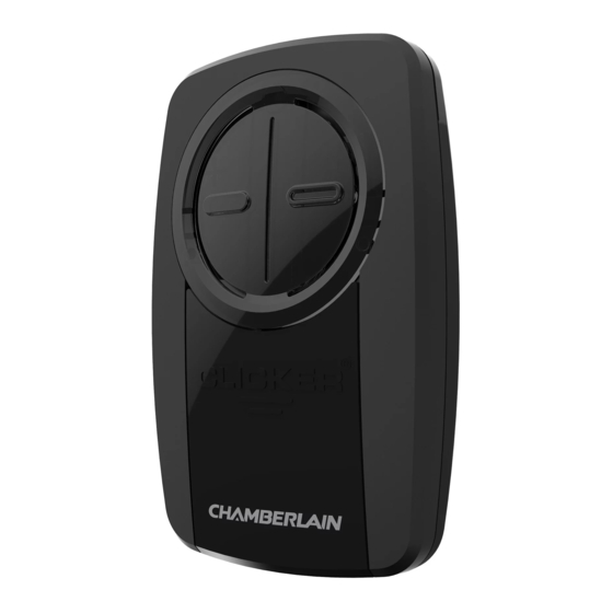 Chamberlain KLIK5U-BK2 Manuales