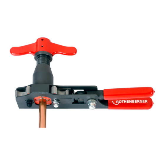 Rothenberger ROFLARE REVOLVER Instrucciones De Uso