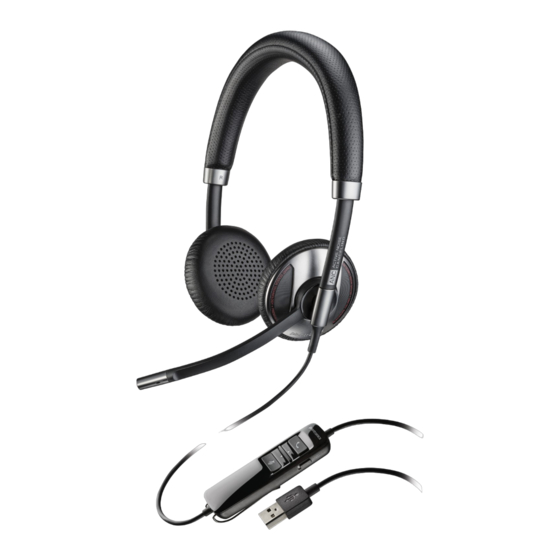 Plantronics Blackwire 725-M Manuales