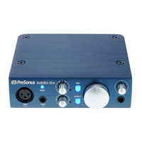 Presonus AudioBox iOne Guía De Conexiones