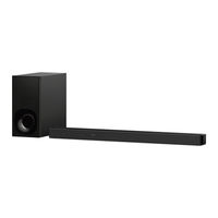Sony HT-Z9F Manual De Instrucciones