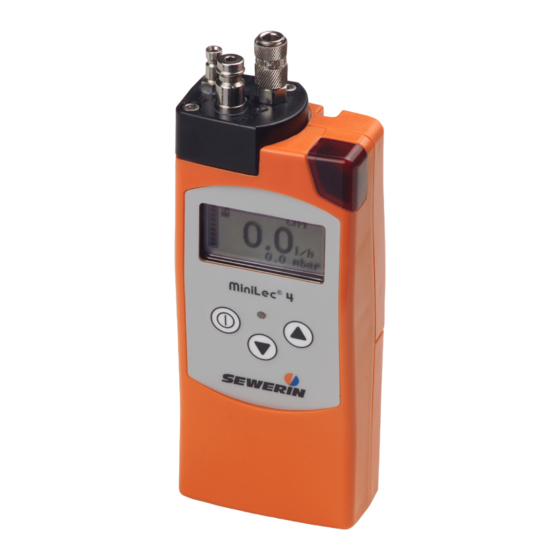sewerin MiniLec 4 Manual De Instrucciones