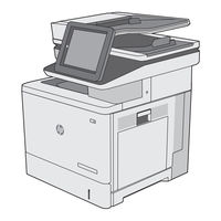HP Color LaserJet E57540 Serie Guia De Instalacion