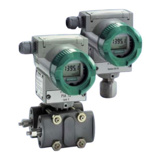 Siemens SITRANS P DS III Serie Istrucciones De Servicio