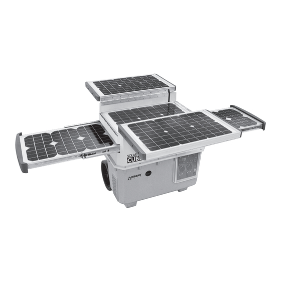 Wagan Tech SOLAR e POWER CUBE 1500 Manual De Usuario