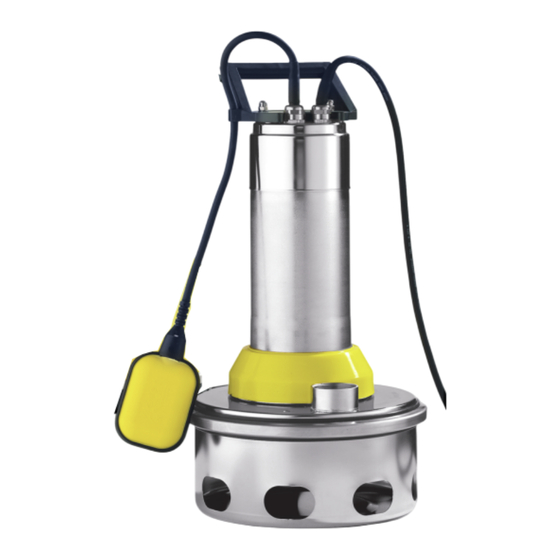 KSB Ama-Drainer 4 Serie Manual De Instrucciones De Servicio/Montaje