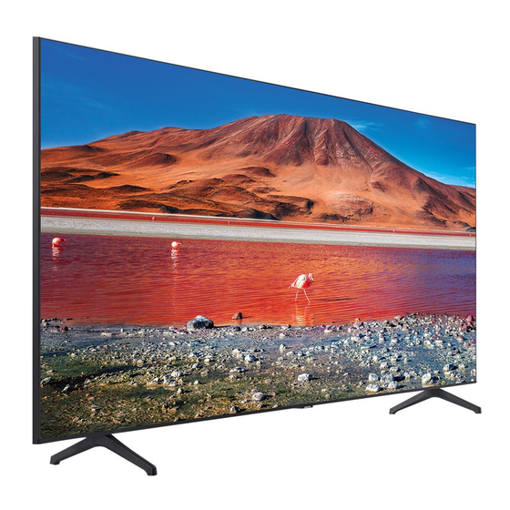 Samsung UN43TU7000F Manual De Instrucciones