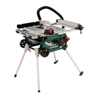 Metabo TS 216 Floor Manual Original