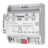 Zennio DIMinBOX 2Ch Manual De Usuario