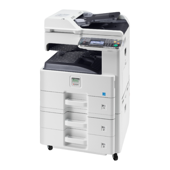 Kyocera ECOSYS FS-6525MFP Guía De Instalación Rápida