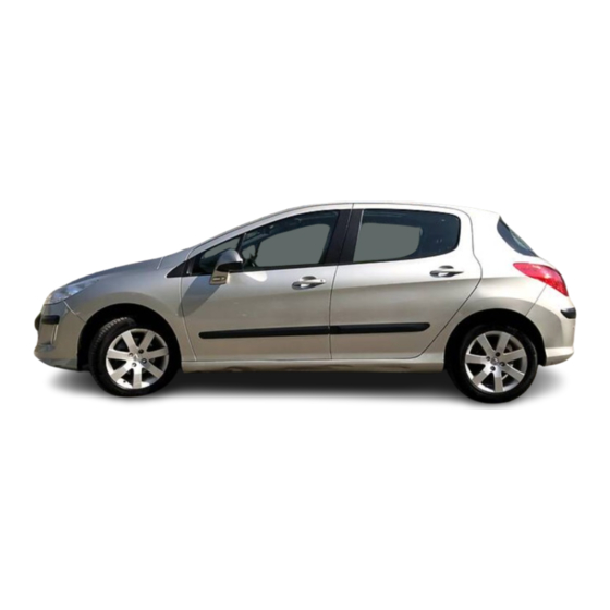 PEUGEOT 308 2008 Manual Del Usuario