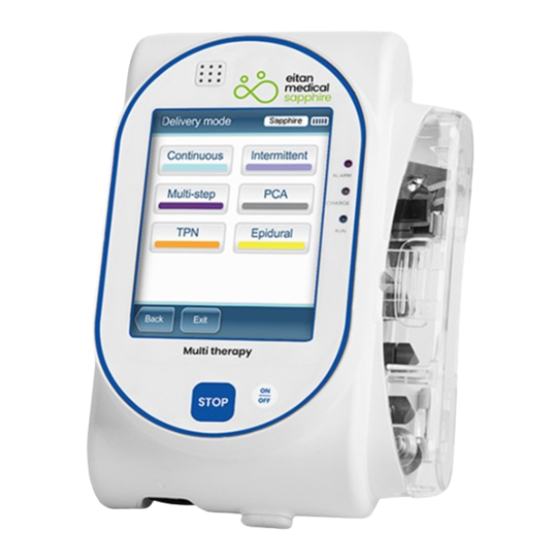 eitan medical Sapphire Manual De Usuario