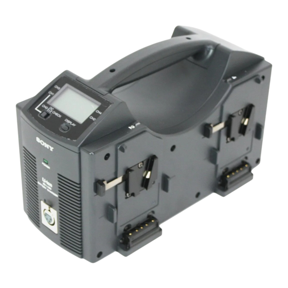 Sony BC-L160 Manual De Operación