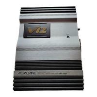 Alpine MRV-100M Manual Del Usuario