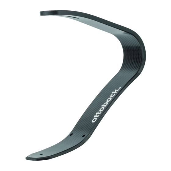 Ottobock 1E91 Runner Instrucciones De Uso