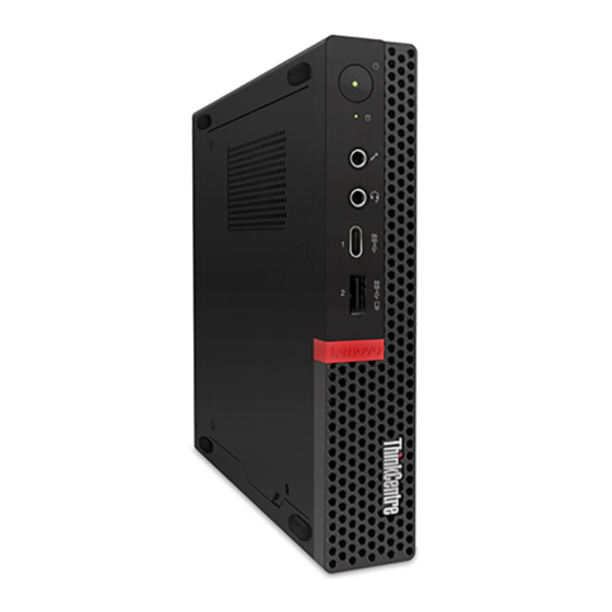 Lenovo ThinkCentre M720q Guía Del Usuario Y Manual De Mantenimiento