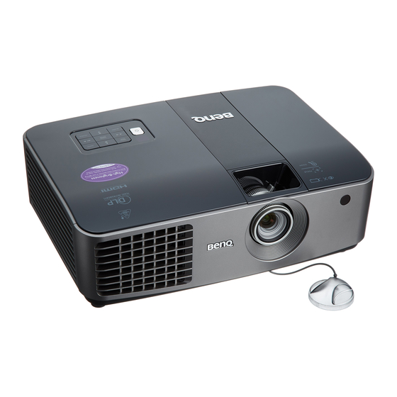 BenQ MX722 Manual Del Usuario