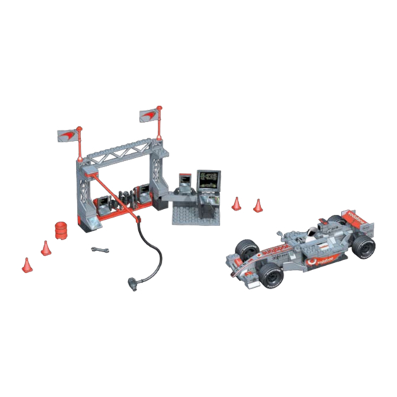 Mega Bloks VODAFONE McLAREN MERCEDES Pitstop Manual De Montaje