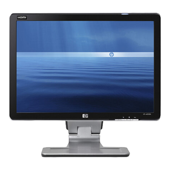 HP w2228h Guia Del Usuario