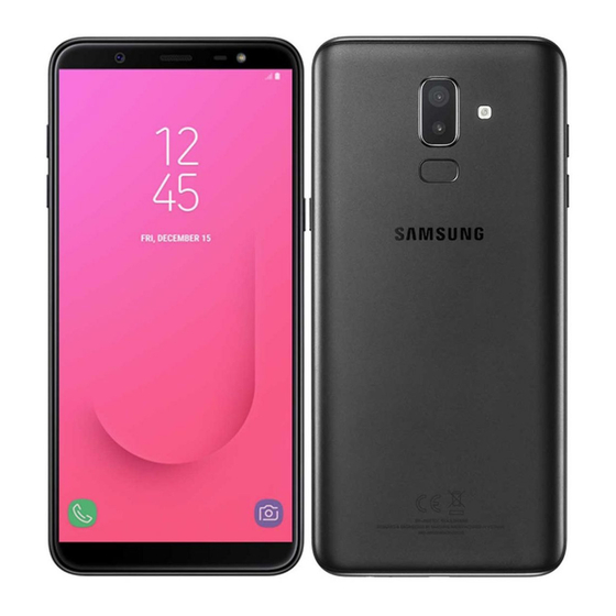 Samsung Galaxy J8 Manual Del Usuario