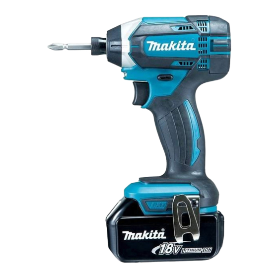 Makita DTD152 Manual De Instrucciones