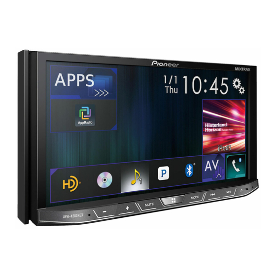 Pioneer AVH-4200NEX Manual De Instrucciones