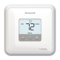 Honeywell Home T1 Pro Instrucciones De Instalación