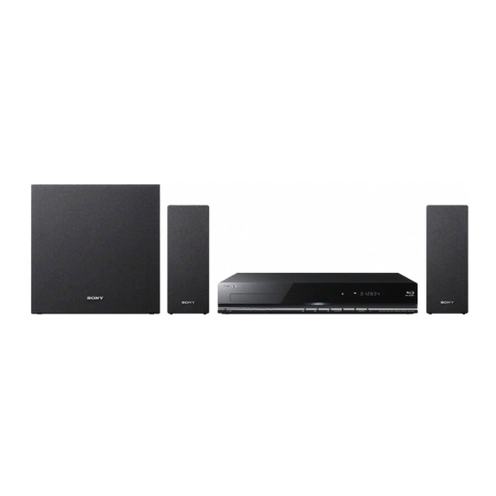 Sony BDV-EF200 Guia De Instalacion