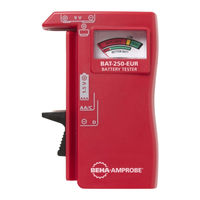 Beha-Amprobe BAT-250-EUR Manual De Uso