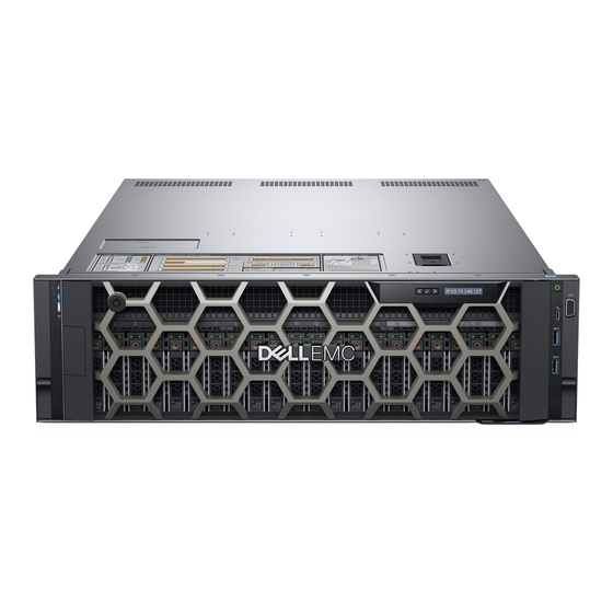 Dell EMC PowerEdge R940 Manual De Instalación Y Servicio