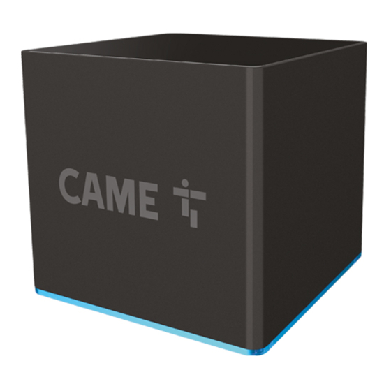 CAME QBEMFSB2 Manual Del Usuario
