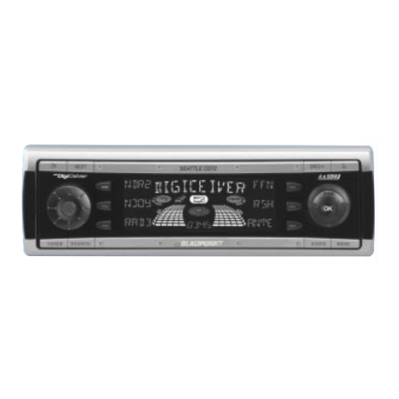 Blaupunkt Miami CD72 Instrucciones De Instalación