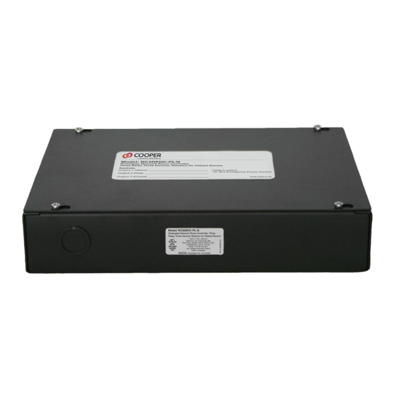 Cooper Lighting Solutions Greengate RC3DEHC Instrucciones De Instalación
