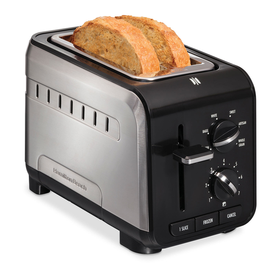 Hamilton Beach Expert-Toast Manual Del Usuario