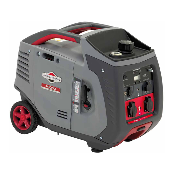 Briggs & Stratton P3000 Manual Del Usuario