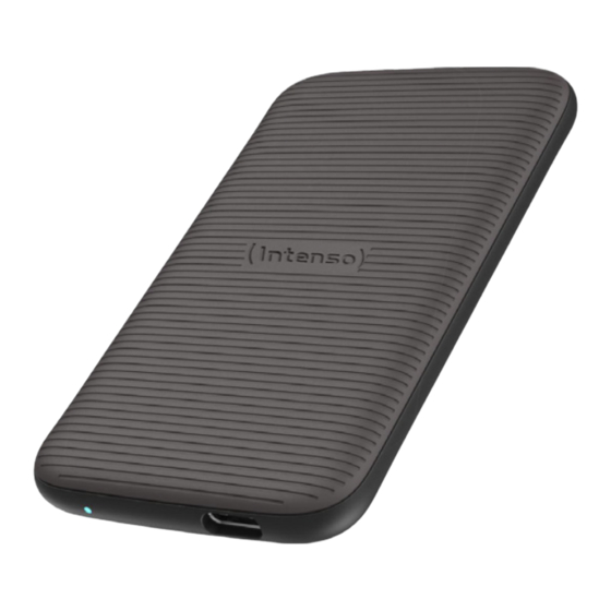 Intenso TX500 Manual Del Usuario